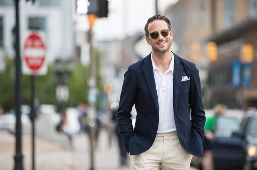 mens travel blazer