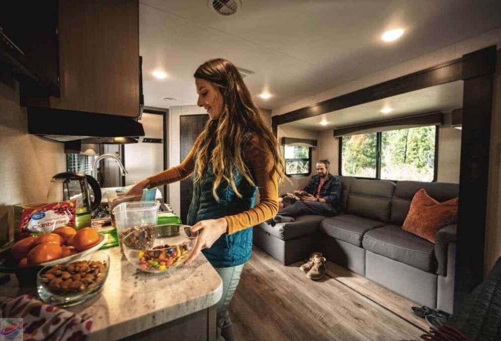 Bunkhouse travel trailer